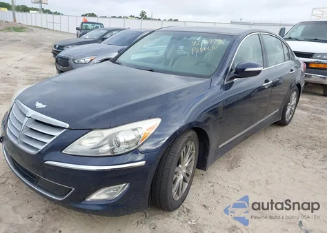 2012 Hyundai Genesis 4.6 from USA, damaged, VIN KMHGC4DF3CU175301